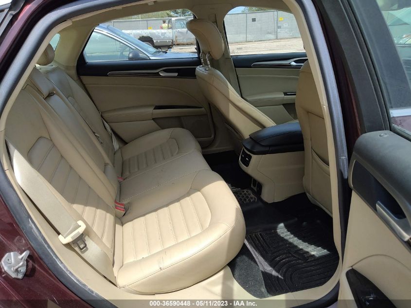 2013 FORD FUSION ENERGI SE LUXURY - 3FA6P0PU8DR383258
