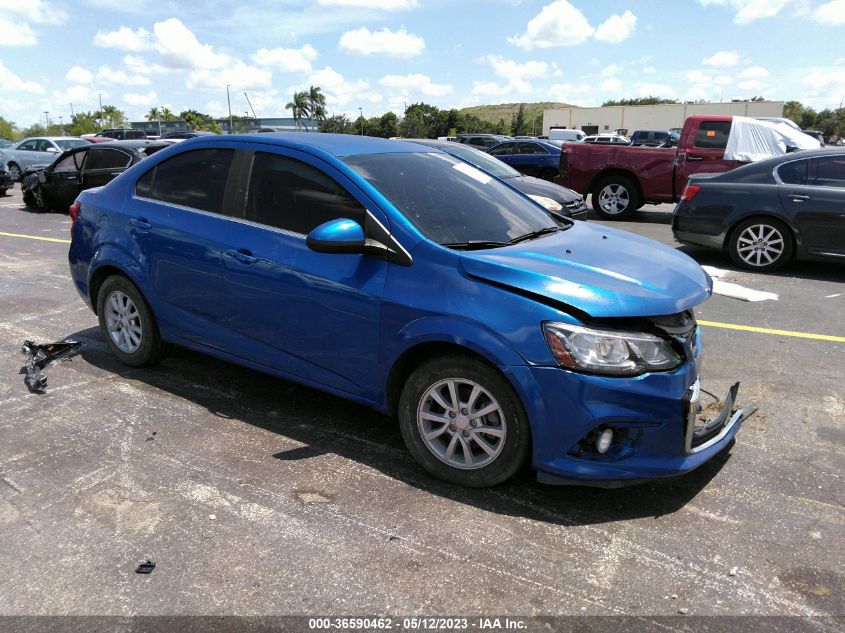 2017 CHEVROLET SONIC LT - 1G1JD5SH2H4119786