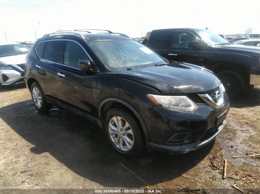 2016 NISSAN ROGUE SV - KNMAT2MV3GP658345