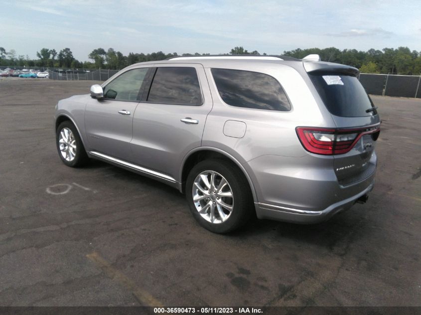 2019 DODGE DURANGO CITADEL - 1C4RDHEG6KC778840