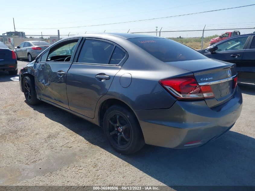 2014 HONDA CIVIC SEDAN LX - 19XFB2F58EE032342