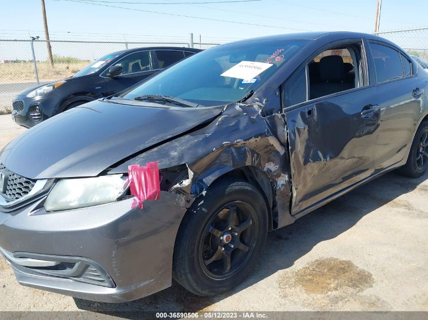 2014 HONDA CIVIC SEDAN LX - 19XFB2F58EE032342