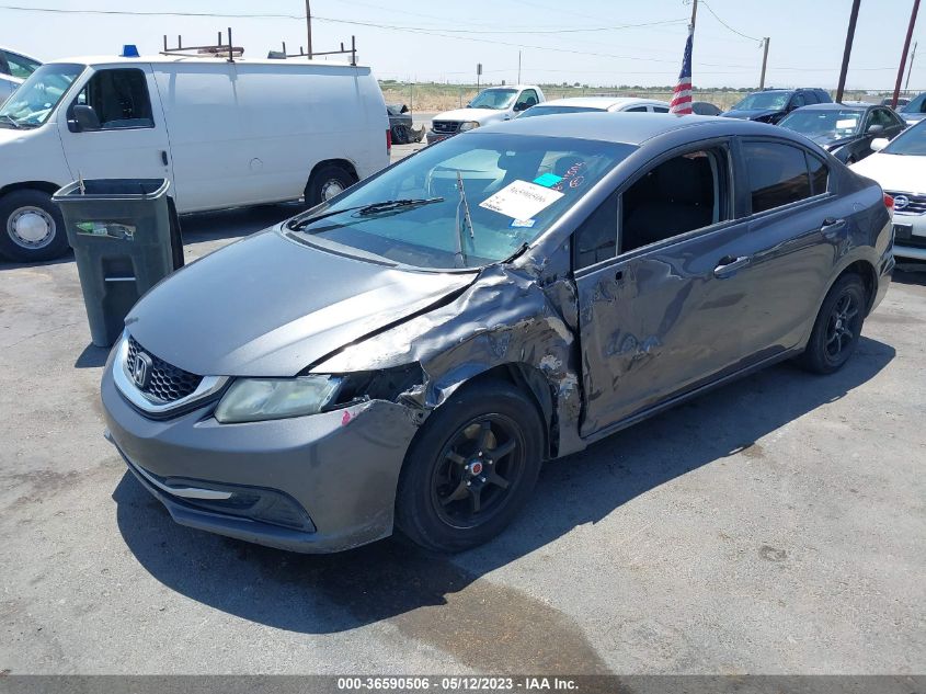 2014 HONDA CIVIC SEDAN LX - 19XFB2F58EE032342