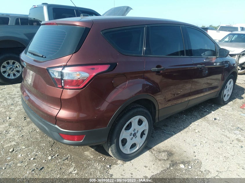 VIN 1FMCU0F75JUB11381 2018 FORD ESCAPE S