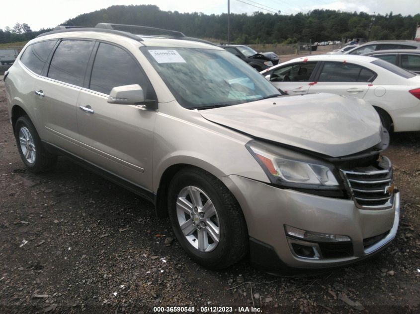 2014 CHEVROLET TRAVERSE LT - 1GNKRHKD9EJ214510