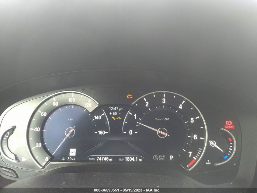 2018 BMW 5 SERIES 530I XDRIVE - WBAJA7C54JWC76813