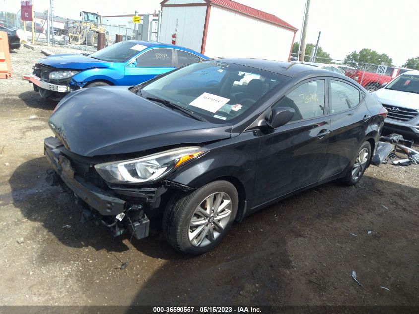 2016 HYUNDAI ELANTRA SE - 5NPDH4AE8GH689570