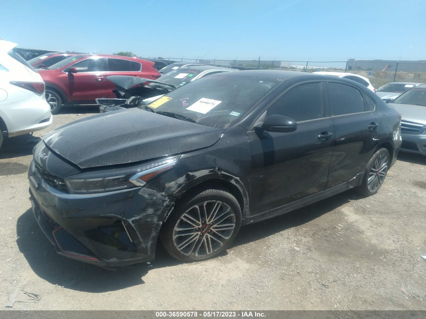 VIN 3KPF44AC9NE437685 2022 KIA FORTE GT