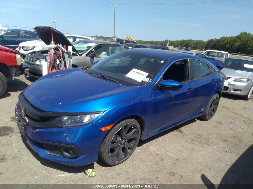 VIN 2HGFC2F87KH506080 2019 HONDA CIVIC SEDAN SPORT
