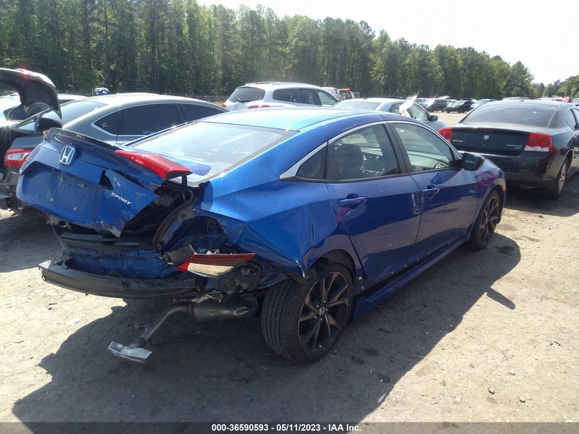 VIN 2HGFC2F87KH506080 2019 HONDA CIVIC SEDAN SPORT