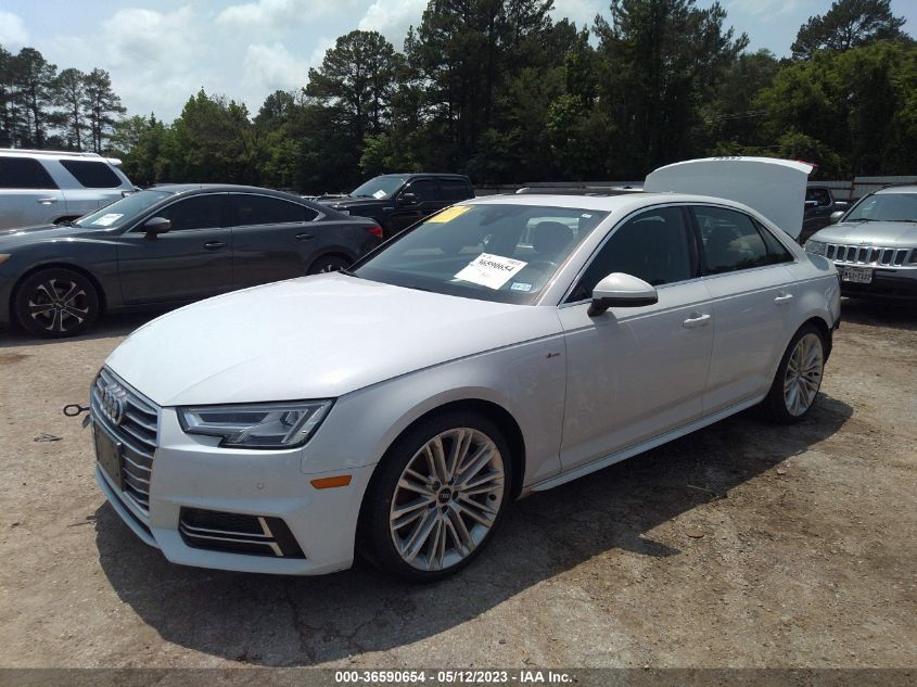 2017 AUDI A4 PREMIUM PLUS - WAUENAF40HNO12104