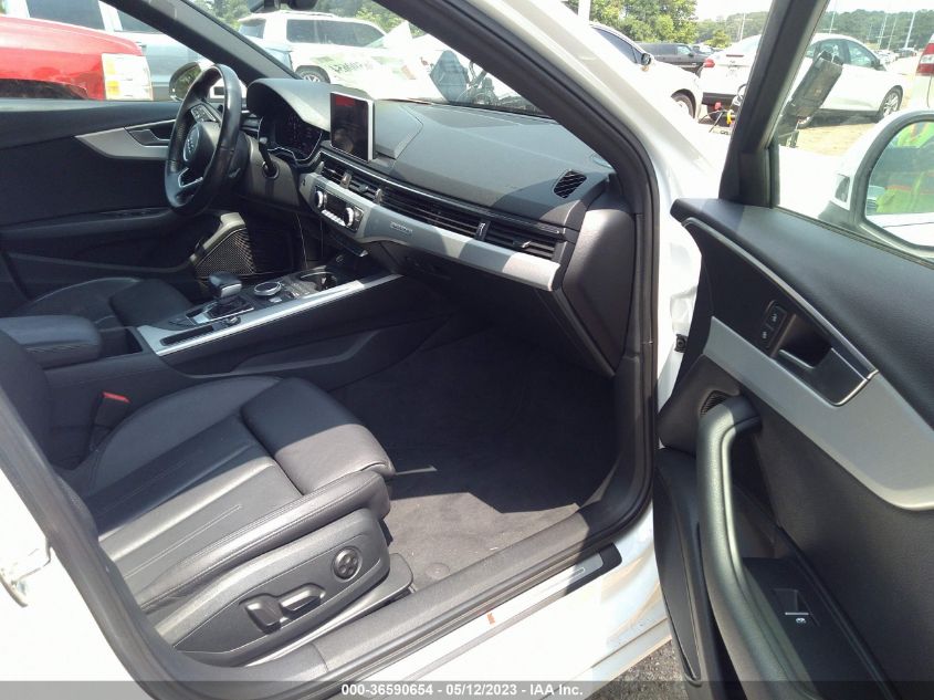 2017 AUDI A4 PREMIUM PLUS - WAUENAF40HNO12104
