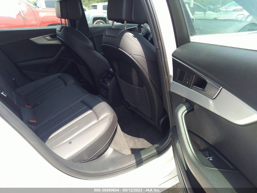 2017 AUDI A4 PREMIUM PLUS - WAUENAF40HNO12104