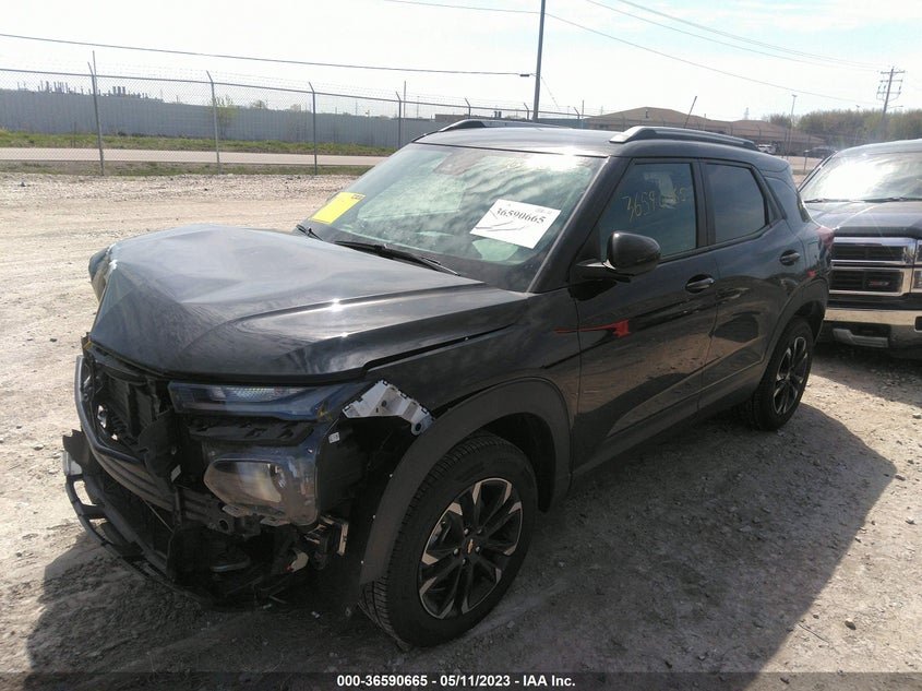 VIN KL79MRSL6MB008263 2021 CHEVROLET TRAILBLAZER LT