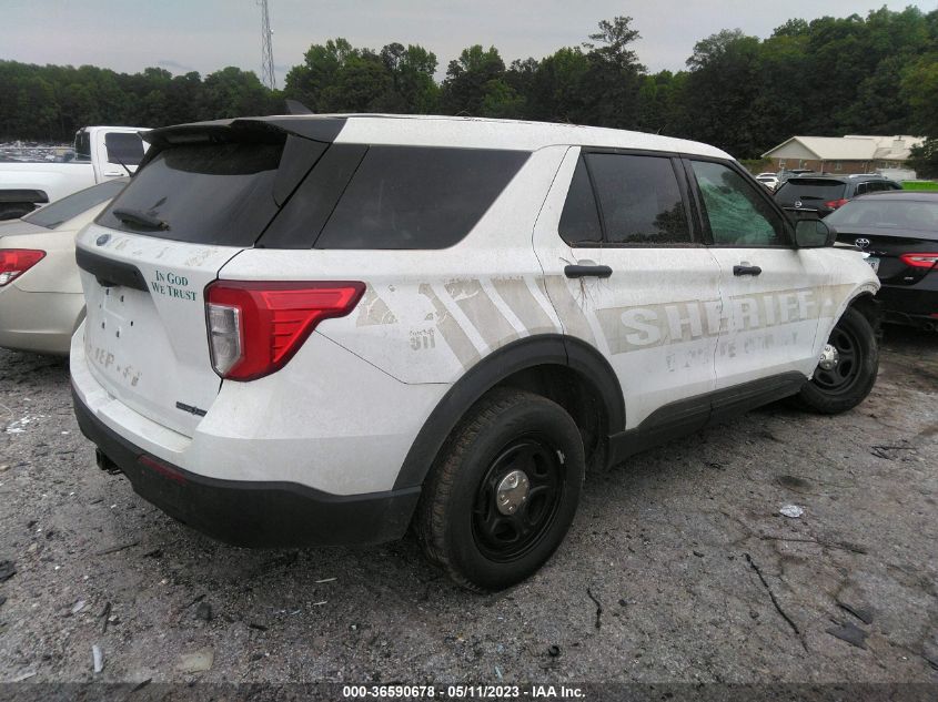 2021 FORD POLICE INTERCEPTOR 1FM5K8AB7MGC25037