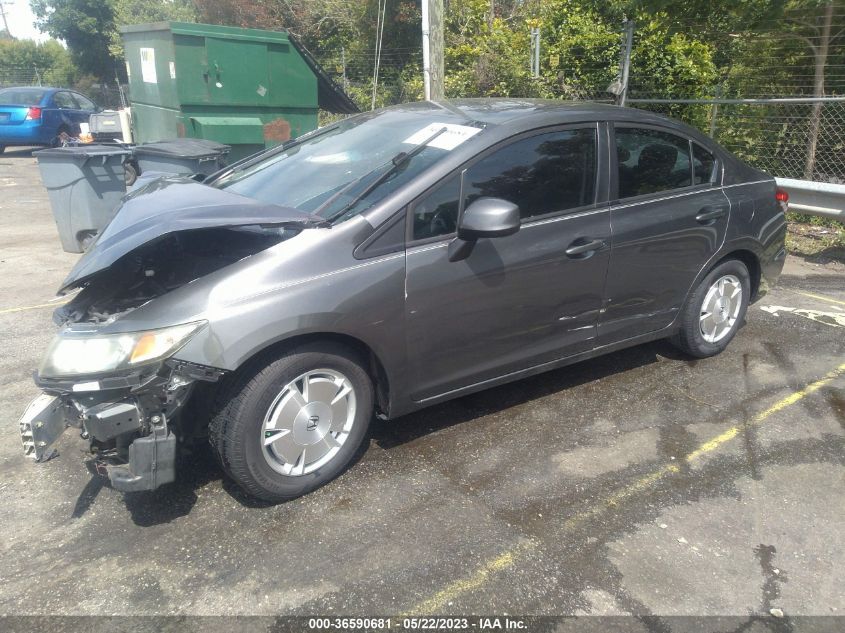 2013 HONDA CIVIC SDN HF - 2HGFB2F66DH531699