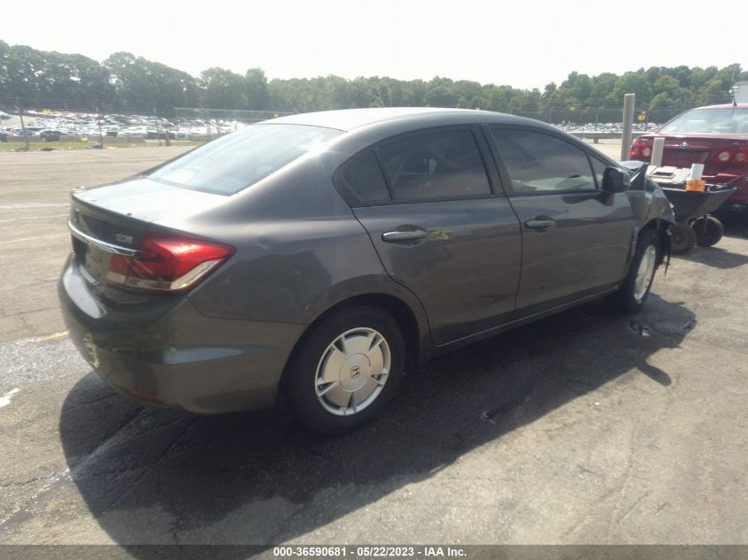 2013 HONDA CIVIC SDN HF - 2HGFB2F66DH531699
