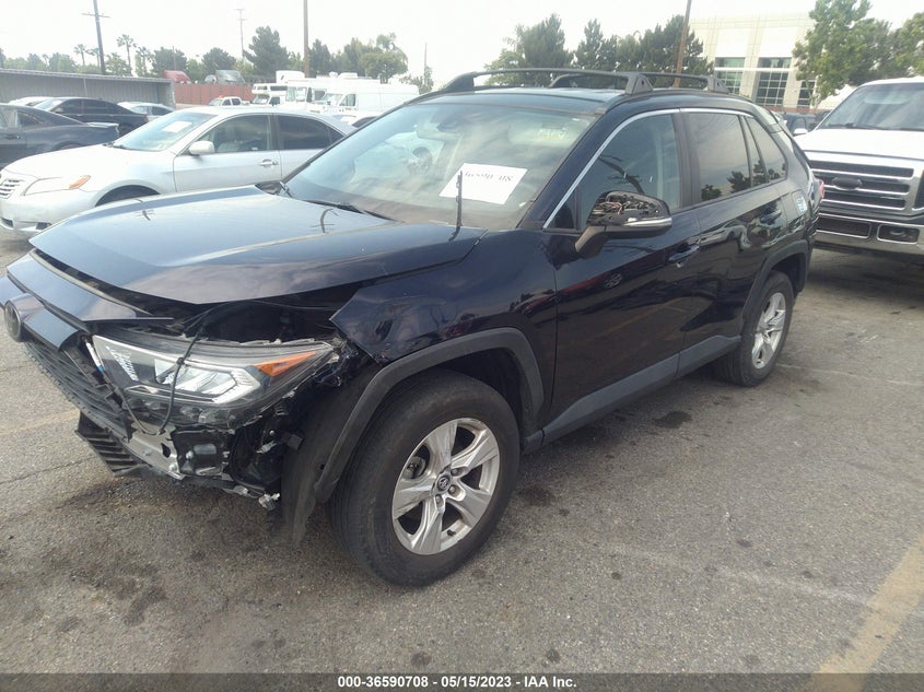 VIN 2T3W1RFV6LC066181 2020 TOYOTA RAV4 XLE