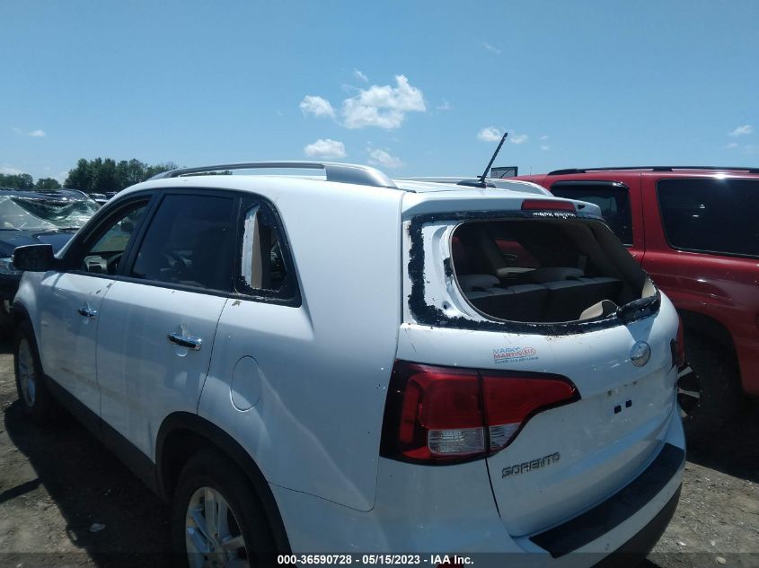 2014 KIA SORENTO LX - 5XYKT4A76EG503214