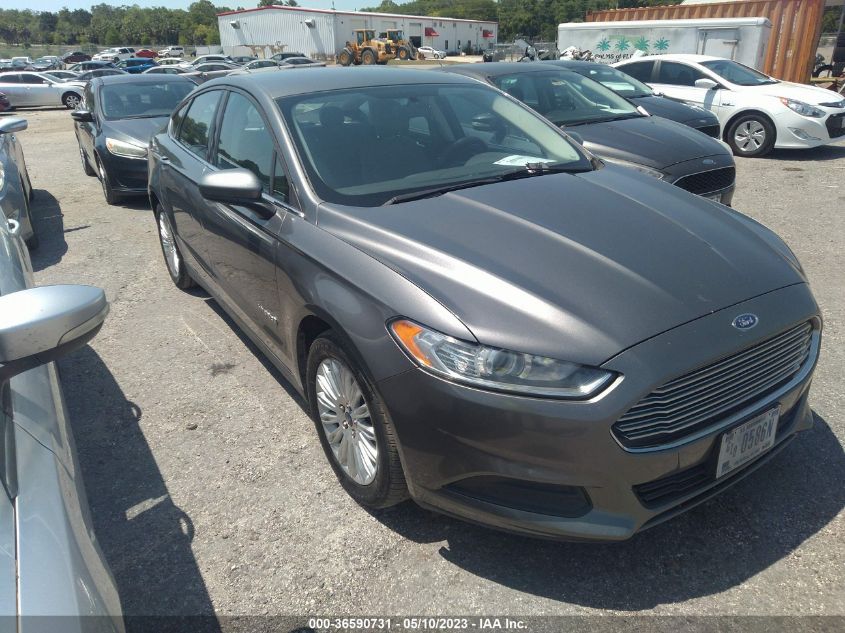 2014 FORD FUSION S HYBRID - 3FA6P0UU6ER368697