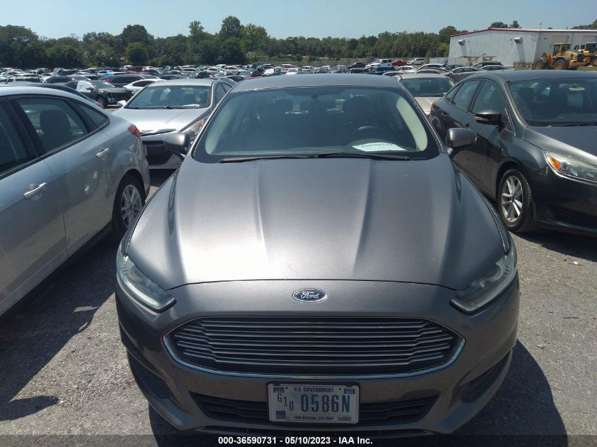 2014 FORD FUSION S HYBRID - 3FA6P0UU6ER368697