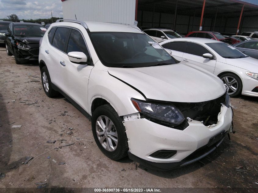 2016 NISSAN ROGUE SV - KNMAT2MT0GP608582