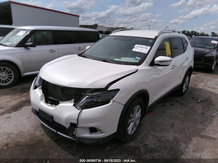 2016 NISSAN ROGUE SV - KNMAT2MT0GP608582