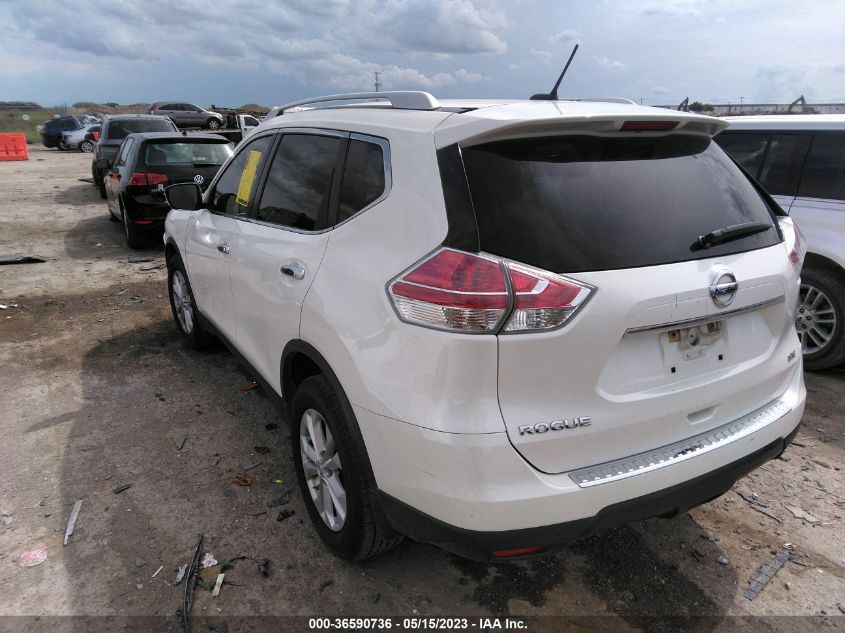 2016 NISSAN ROGUE SV - KNMAT2MT0GP608582