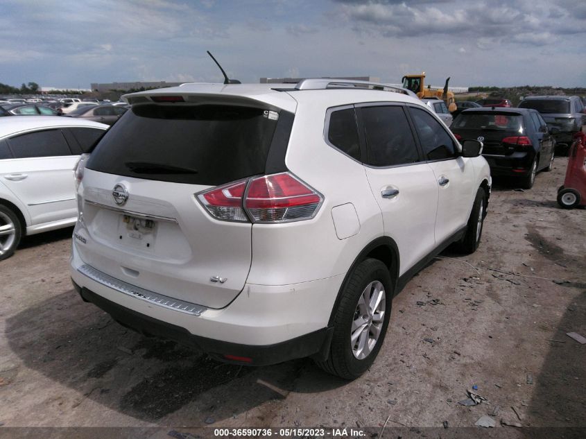 2016 NISSAN ROGUE SV - KNMAT2MT0GP608582