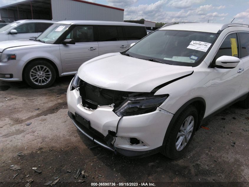 2016 NISSAN ROGUE SV - KNMAT2MT0GP608582