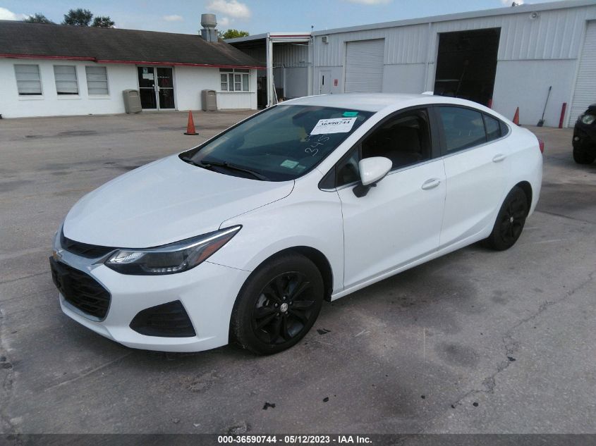 2019 CHEVROLET CRUZE LT - 1G1BE5SM1K7142674