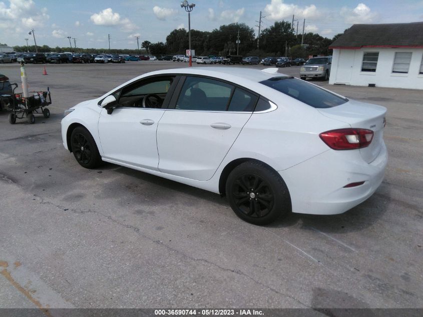 2019 CHEVROLET CRUZE LT - 1G1BE5SM1K7142674