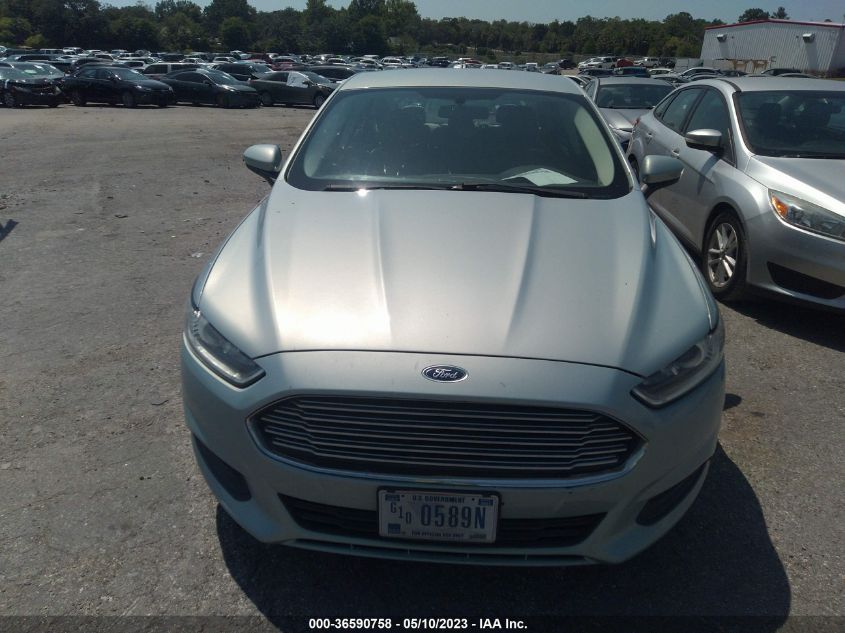 2014 FORD FUSION S HYBRID - 3FA6P0UU0ER368694