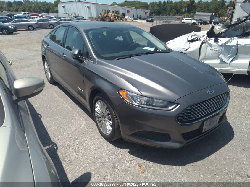 2014 FORD FUSION S HYBRID - 3FA6P0UU8ER368698