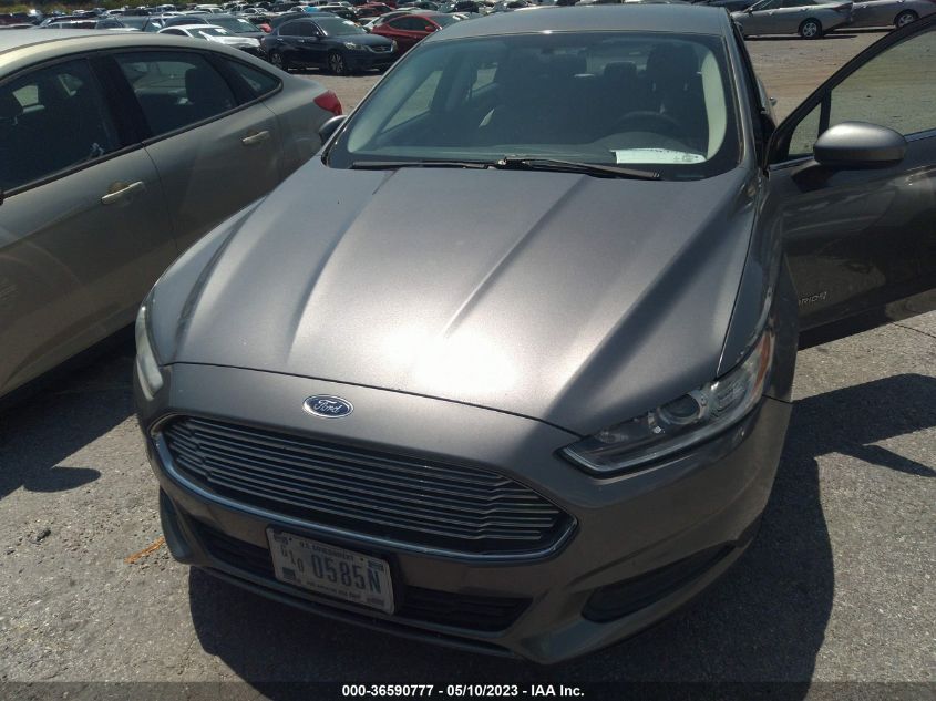 2014 FORD FUSION S HYBRID - 3FA6P0UU8ER368698