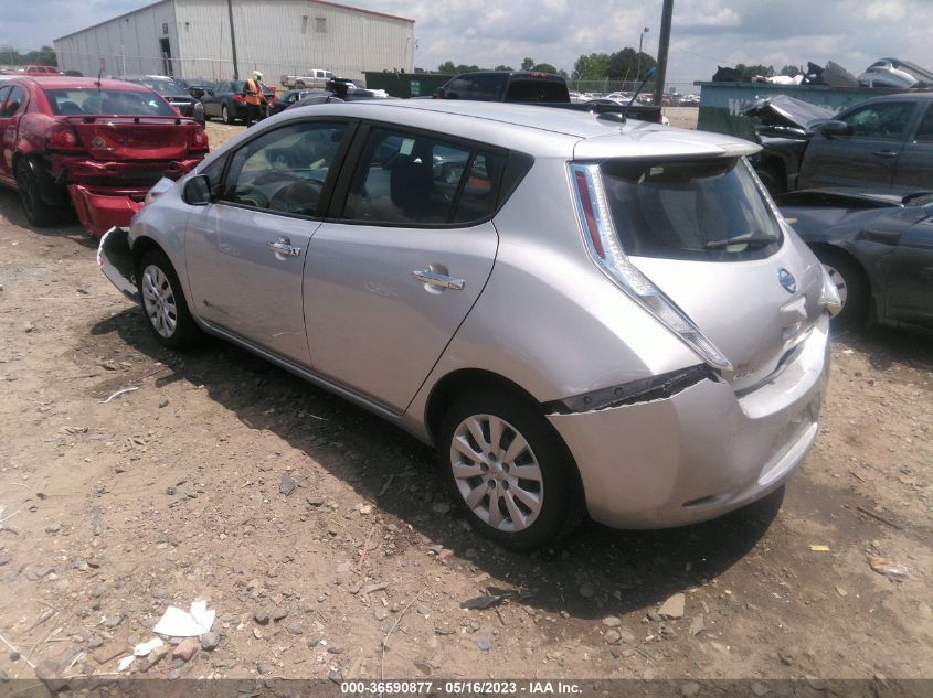 2013 NISSAN LEAF S - 1N4AZ0CP3DC419425