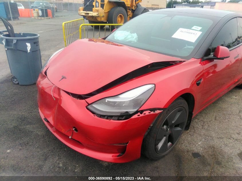 2021 TESLA MODEL 3 LONG RANGE - 5YJ3E1EB1MF875464