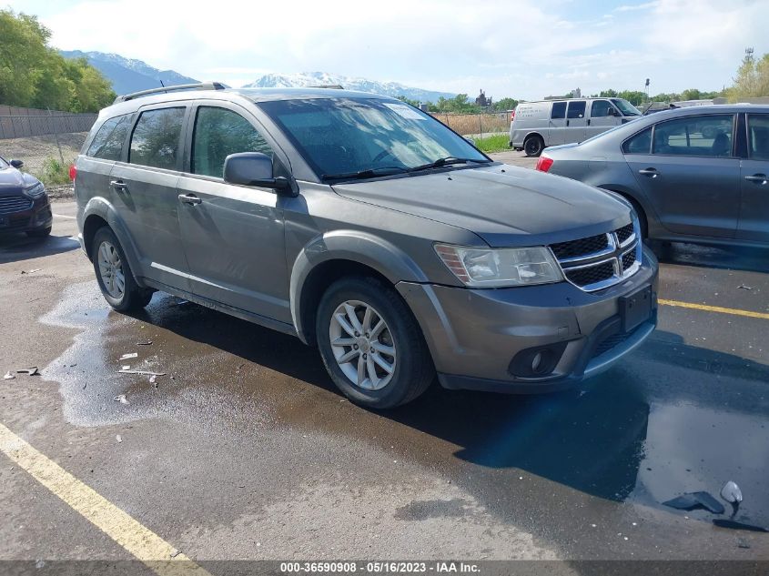 2013 DODGE JOURNEY SXT - 3C4PDDBG2DT586696