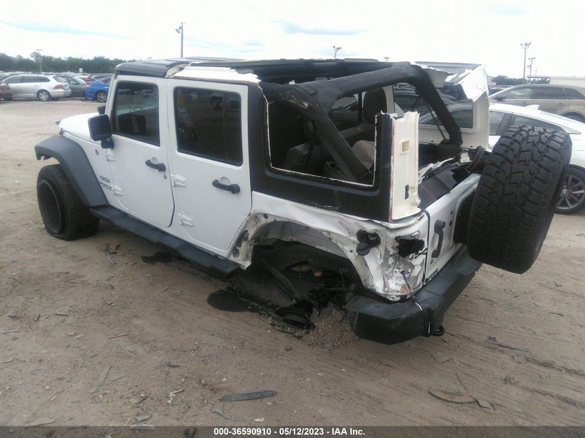 VIN 1C4BJWDG3HL691213 2017 JEEP WRANGLER UNLIMITED SPORT