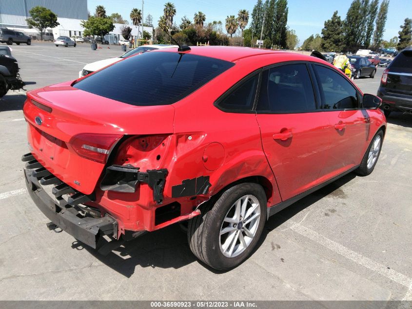 2016 FORD FOCUS SE - 1FADP3F23GL396043