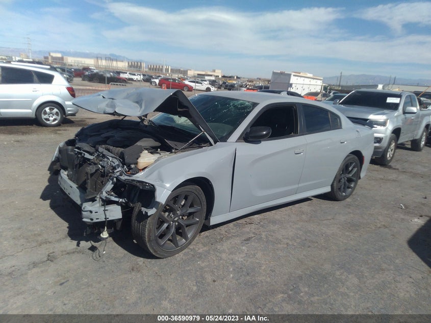 VIN 2C3CDXHG1MH625914 2021 DODGE CHARGER GT