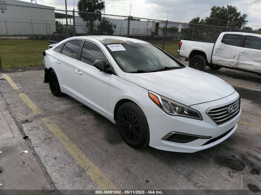 2016 HYUNDAI SONATA 2.4L SE - 5NPE24AFXGH354700