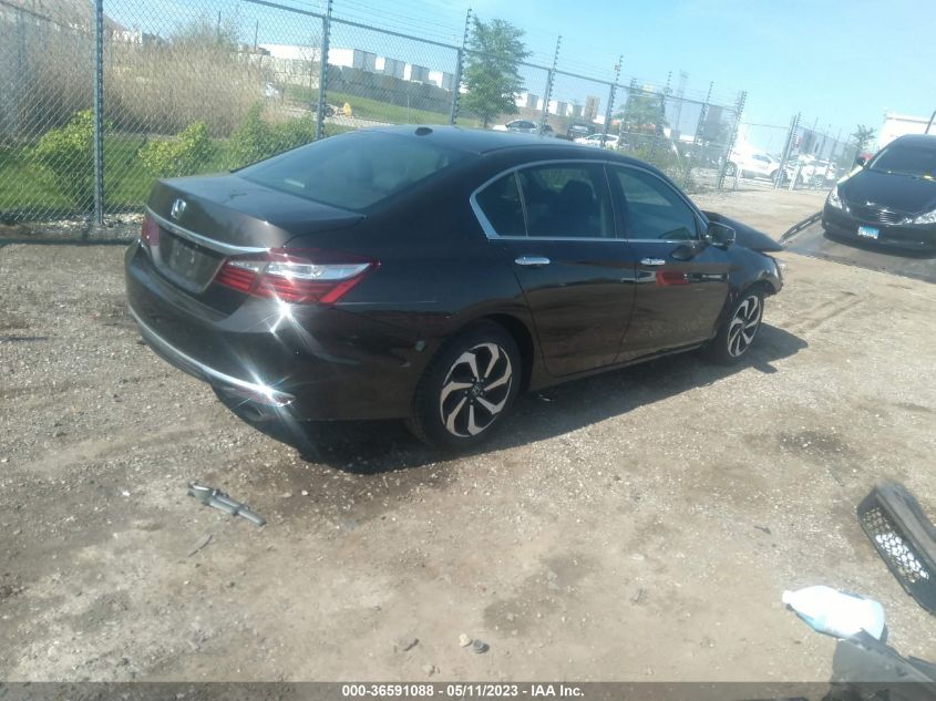 2016 HONDA ACCORD SEDAN EX - 1HGCR2F77GA166931