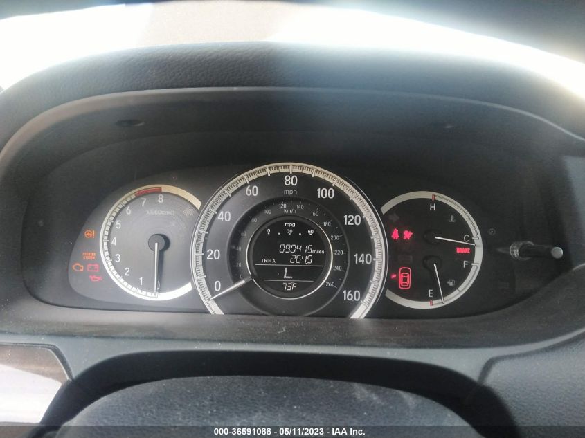 2016 HONDA ACCORD SEDAN EX - 1HGCR2F77GA166931