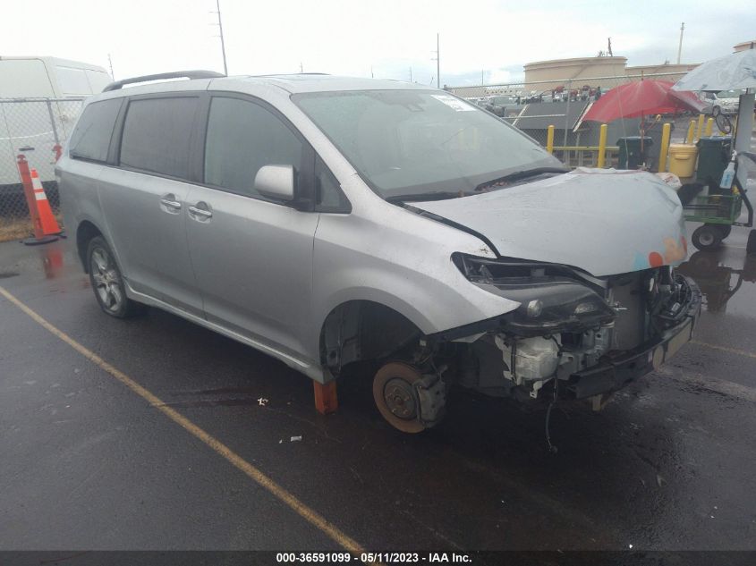 2020 TOYOTA SIENNA SE - 5TDXZ3DC4LS073416