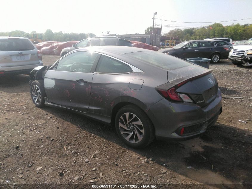 2019 HONDA CIVIC COUPE LX - 2HGFC4B66KH304332