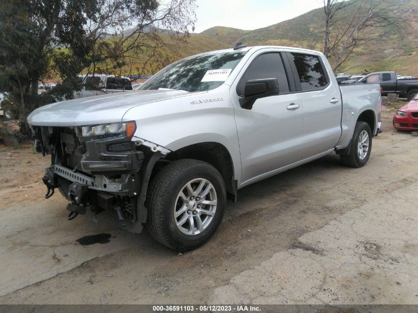 2021 CHEVROLET SILVERADO 1500 RST - 1GCPWDED0MZ357650