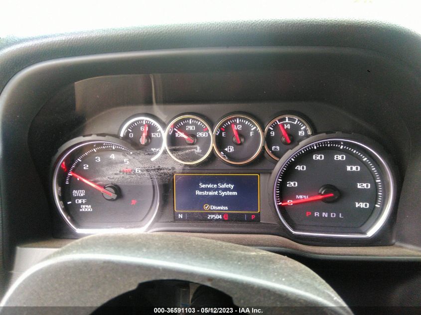 2021 CHEVROLET SILVERADO 1500 RST - 1GCPWDED0MZ357650