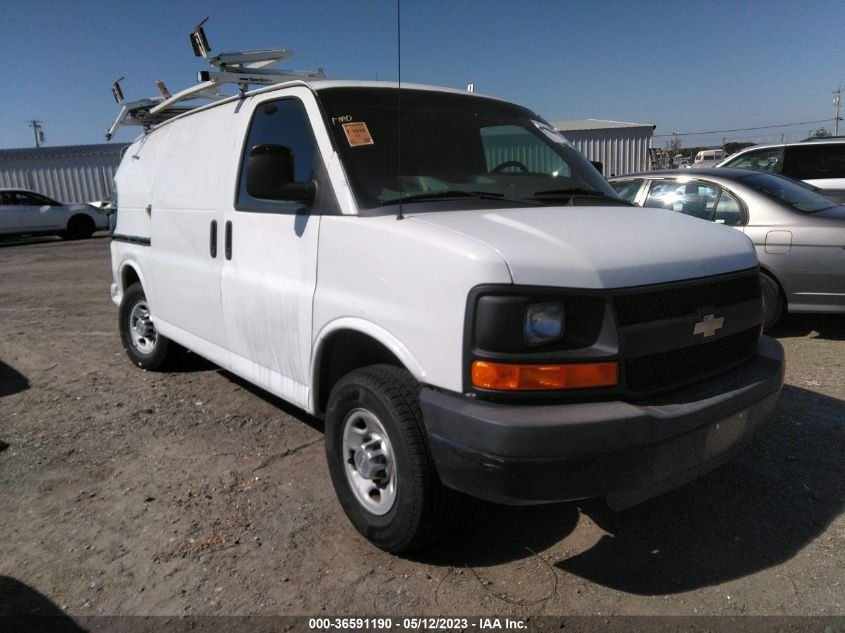 2013 CHEVROLET EXPRESS CARGO VAN - 1GCWGFCA5D1142650