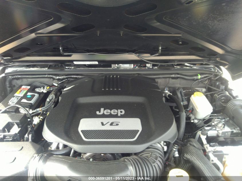 2014 JEEP WRANGLER UNLIMITED SPORT - 1C4BJWDG4EL137920